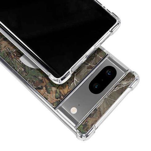 NFL Los Angeles Rams Realtree Xtra Green Camo Google Pixel 8 Clear Case